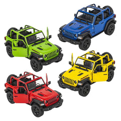 5" DIE-CAST 2018 JEEP WRANGLER OPEN TOP LLB Car Toys