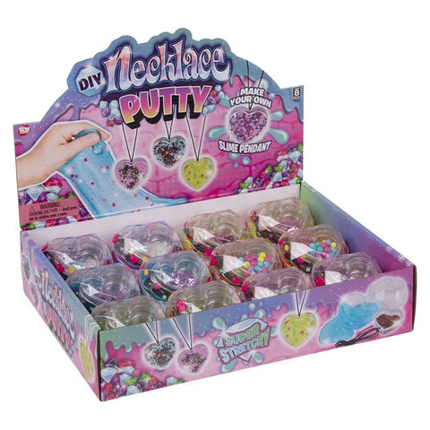 2.5" DIY Necklace Putty 12ct - LLB Toys