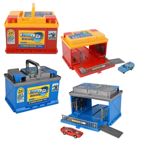 Motor City Battery Transforming Play Set - LLB Toys