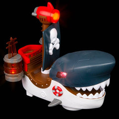 8.5" Shark Pirate Boat- LLB Toys