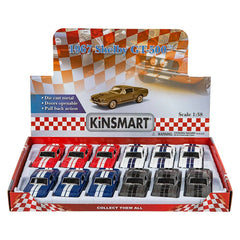 5" DIE-CAST 1967 SHELBY GT500 LLB Car Toys