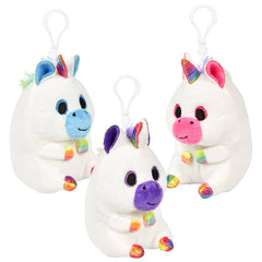 4" 180PC BELLY BUDDY CLIP ASSORTMENT LLB Plush Toys