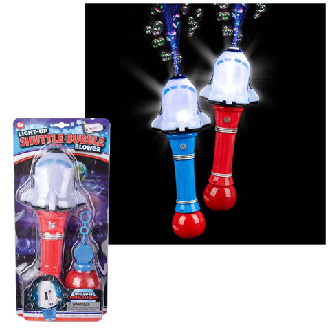 12.5" SHUTTLE LIGHT-UP BUBBLE BLOWER LLB Light-up Toys