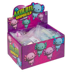 2.25" Axolotl Charm Wristlet Backpack Clip  -  LLB Toys