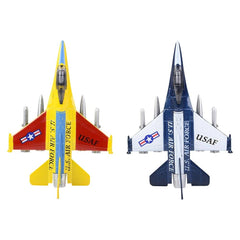 7" F-16 DIE-CAST JET LLB Car Toys