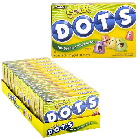 DOTS SOUR THEATER BOX CANDY 12PC/CASE LLB Candy