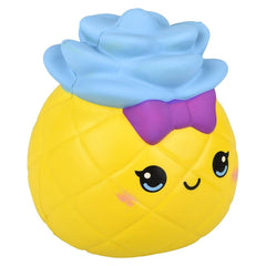 JUMBO SQUISH PINEAPPLE BOW MIX 10" LLB Squishy Toys
