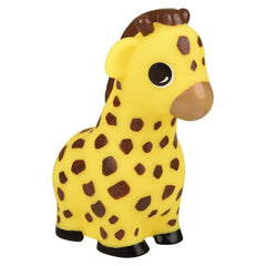 5-6.25" RUBBER ZOO ANIMALS WITH SOUND ASSORTMENT - LLB Toys