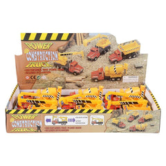 5.25"  Construction Trucks - 12/DISP -  - LLB Toys