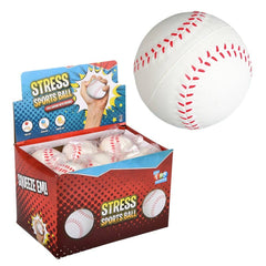 2.5" BASEBALL STRESS BALL LLB Fidget Toys