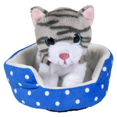 8" Cat In Bed - LLB Toys