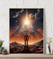 Explorer Summit Sunrise Canvas Wall Art Print