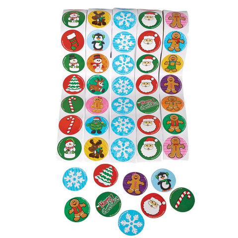 HOLIDAY ROLL STICKERS ASSORTMENT LLB Sticker Christmas