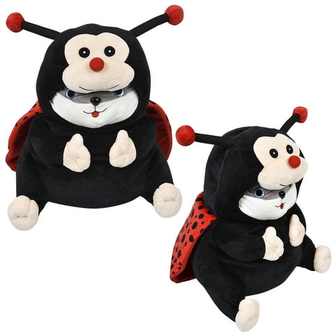 20" Dressed Hamster Lady Bug  LLB Plush Toys