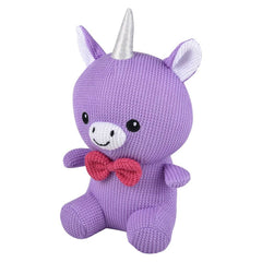 8" Quilted Bow Tie Kiddie Animals 4ct- LLB Toys