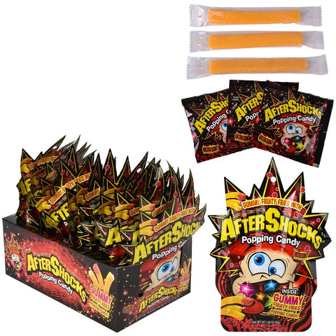 Aftershocks Gummy With Cherry Popping Candy - LLB Toys