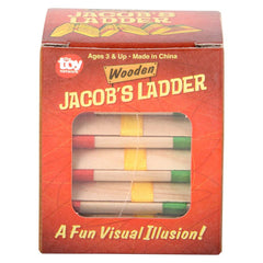 11.75" WOODEN JACOB'S LADDER - LLB Wood Toy - Kids