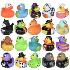 2" Halloween Rubber Ducky Assortment 100ct - LLB Toys