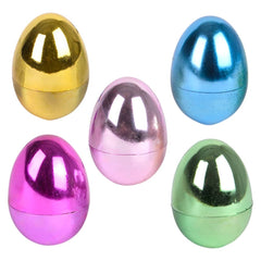 2" Metallic Fillable Plastic Eggs - LLB Toys