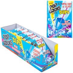 POP ROCKS DIPS BLUE RASPBERRY  - LLB Candy