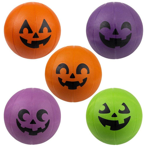 Jack-O-Lantern Basketball Assortment 9.5" - Halloween- LLB