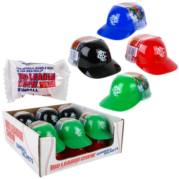 Big League Chew Helmet With Gumballs - LLB Toys