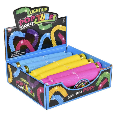 8" LIGHT-UP FIDGET TUBE LLB Fidget Toys