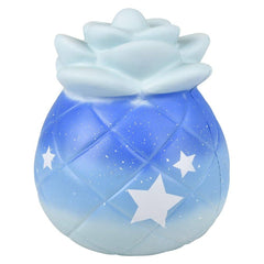 JUMBO SQUISH PINEAPPLE GALAXY MIX 10" LLB Squishy Toys