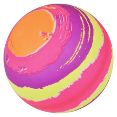 6" Neon Paint Brush Stripes Vinyl Ball LLB kids toys