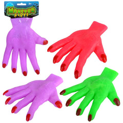 Monster Hand Glove (3 Asst.) 7"   12/28 - LLB Toys