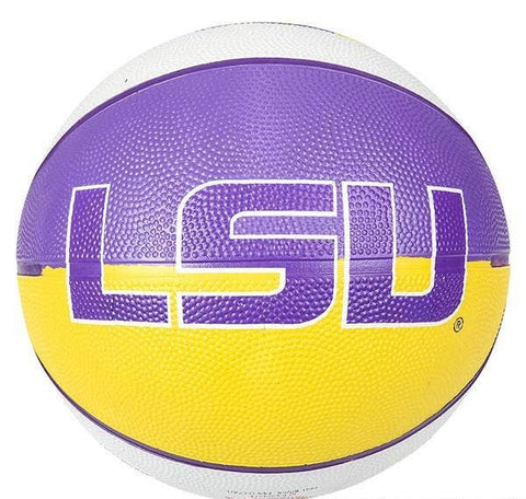 9.5" LSU TIGERS REGULATION BASKETBALL LLB kids toys