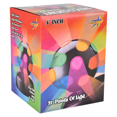 Disco Ball 4" Diameter 12/14 - LLB Toys