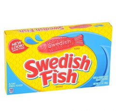 Swedish Fish Red Theater Box Candy 12ct/CASE - LLB Toys