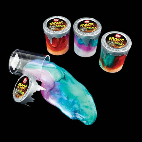 Glow in Dark Mars Mud 12ct - LLB Toys