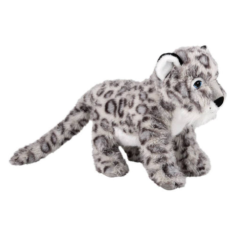 11" Animal Den Snow Leopard - LLB Toys