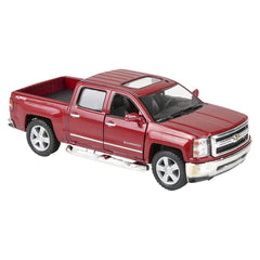 5" DIE-CAST PULL BACK 2014 CHEVY SILVERADO LLB Car Toys