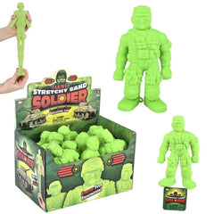 6" Stretchy Sand Toy Soldier LLB kids toys
