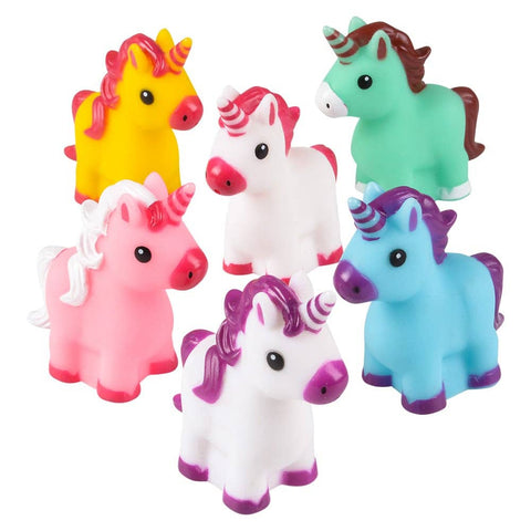 2" RUBBER UNICORN LLB kids toys