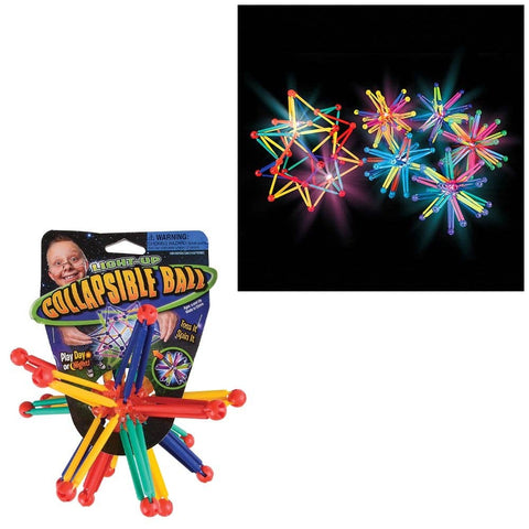 12" LIGHT-UP COLLAPSIBLE BALL LLB Light-up Toys