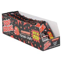 POP ROCKS STRAWBERRY 24PCS/DISPLAY - LLB Candy