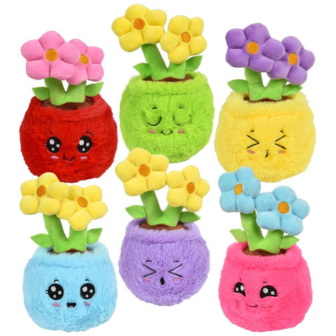 12.5" Flower Pots Plush - LLB Toys
