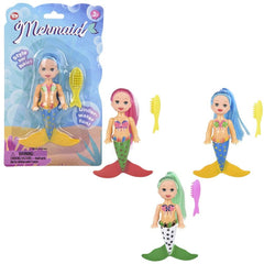 5" Mermaid Figurine Doll Playset - LLB Toys