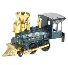 5" Pull Back Power Steam Locomotive - Car Toys