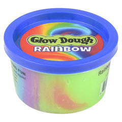 RAINBOW GLOW DOUGH 4OZ (36PCS/CASE) TM LLB kids toys