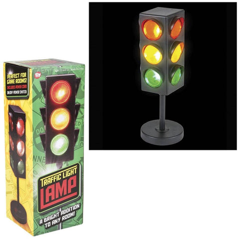 8" TRAFFIC LIGHT TABLE LAMP LLB kids toys