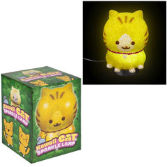 7.5" Kawaii Cat Sparkle Lamp - LLB Toys