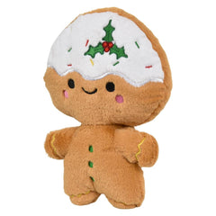 9.5" Frosted Gingerbread Plush C - LLB Toys