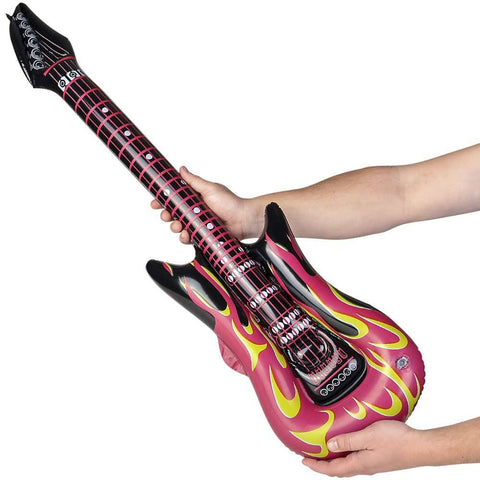 42" FLAME GUITAR INFLATE LLB Inflatable Toy