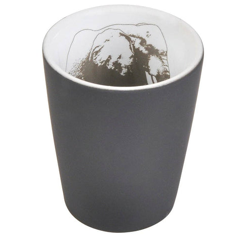 1OZ VELVET CERAMIC SHOT GLASS ELEPHANT LLB kids toys