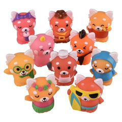 2" Red Panda Rubber Characters - LLB Toys